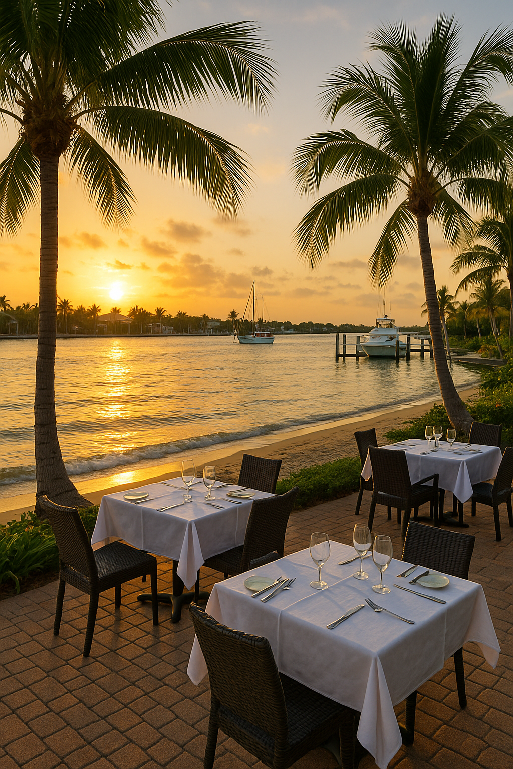 Waterfront Dining in Palm Beach Gardens & North Palm Beach: Where Coastal Flavor Meets Lifestyle Luxury